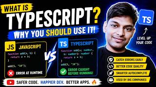#1 TypeScript Explained in 10 Minutes Better Than JavaScript? #typescript #react #nodejs #js