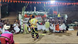 ಕುಪ್ಪೆ ಪಂಜುರ್ಲಿ ದೈವದ ಕೋಲ at ಮಾವಿನಪಲ್ಲ ಸುಳ್ಯ