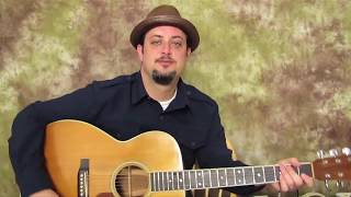 Beginner Acoustic Chord Progressions (Seventh \u0026 Slash Chords)