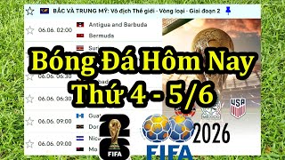 Lịch Thi Đấu Bóng Đá Hôm Nay 5/6 - Vòng Loại World Cup Châu Phi & Bắc Trung Mỹ - Giao Hữu Quốc Tế