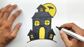 How To Make Halloween Castle Easy | Halloween Castle