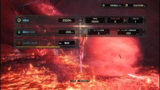 MHW：★9エオルゼアからの来訪者 弓ソロ 11’49”78 (オトモ猫なし)Bow Solo Behe moth