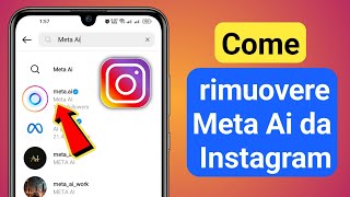 Come rimuovere Meta Ai da Instagram 2024 | Elimina Meta Ai da Instagram