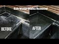 How to Clean or Remove Salt Water Stains on Sink,Tap,Floor,Tiles | How to Remove Hard Water Stains