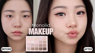 MONOLID/HOODED EYE MAGIC: Dasique Mood Eyeshadow Palette Makeup Tutorial ✨