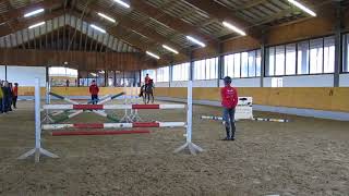 Ingrid Klimke unterrichtet, Sammy 2, offenes Training 25.01.18, Video 6