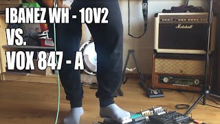 Vox 847-A vs Ibanez WH-10 v2 | JOHN FRUSCIANTE WAH TONE |