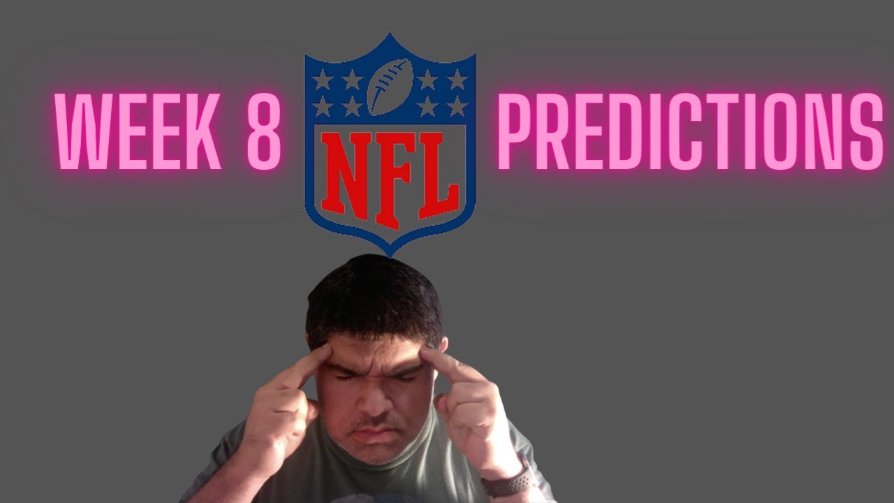 Week 8 NFL Predictions | Can You Beat Bigrick's Picks? - YouTube