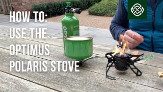 How to use the Optimus Polaris Stove, kit review (ECW Solution)