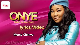 Mercy Chinwo ONYE official lyrics video @Vblessgospeltv