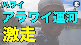 アラワイ運河30秒ワープ！信号なしのスピード練習には持ってこいの運河沿いをGoPro持って走ります！