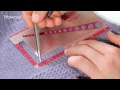 how to measure gauge knitting