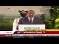 president uhuru kenyatta addresses heads of states and delegates at unep 50th anniversary