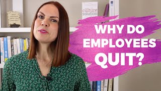 Why Employees Quit & How to Be A Better Manager