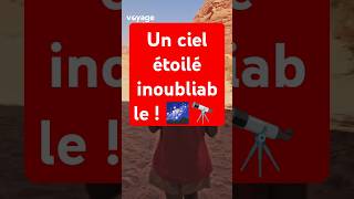 🟡Un ciel étoilé inoubliable ! 🌌🔭 #Shorts #YouTube #VidéoVirale