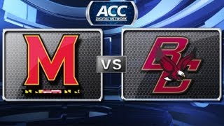 Maryland vs Boston College Highlights - 2012