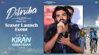 Hero Kiran Abbavaram Speech At Dilruba Movie Teaser Launch Event | YouWe Media