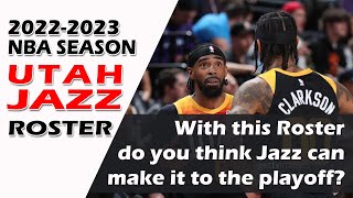 Utah Jazz Roster 2022-2023 NBA Season