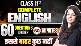 Class 11 Complete English Final Paper 2025 | Must-Prepare 60 Questions | Top 60 VVI Questions🔥