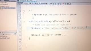 Metodo split() en java netbeans #116