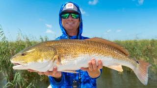 The Final Frontier of Inshore Fishing? Bass Tackle Fishing in a Louisiana Marsh!