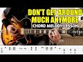 Don't Get Around Much Anymore - EASY Jazz Chord Melody [Guitar Lesson]