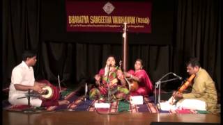 Vidya Subramanian, Dikshitar Day concert part 1, Bharatiya Sangeetha Vaibhavam, Mar 2013