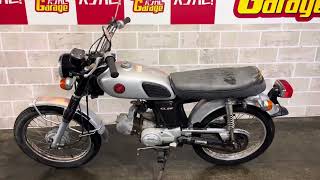 ヤフオク出品車両　HONDA CL50 Benly CD50 走行13,607 km バンガレ