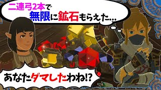 【裏技】一時間で100,000ルピー稼げる！おすすめルピー稼ぎ！二連弓2本だけほぼ充分です！！【ゼルダの伝説 ブレスオブザワイルド】