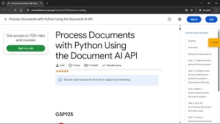 Process Documents with Python Using the Document AI API | #qwiklabs | #GSP925 #CLI