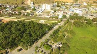 drone filma o rio itaguaçu