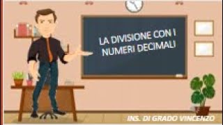 La divisione con i numeri decimali per la scuola primaria