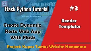 Render Templates | Flask Python Tutorial # 3