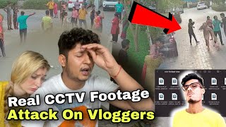Real CCTV Footage "ATTACK" on Jaipur Vloggers? @arjulivlogs @Namastejuli