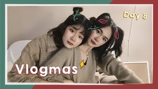 Vlogmas Day 8｜聖誕限定！輕鬆上手的麋鹿妝髮🦌💄｜星星雜貨店