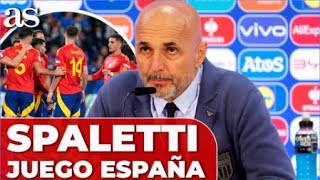 SPALETTI MUY SINCERO con la SELECCIÓN: “Todos quieren copiar a España”