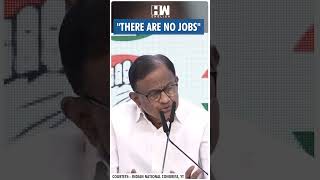 #Shorts | Congress’ P Chidambaram: 'There are no jobs' | Economy | Union Budget 2025 | PM Modi