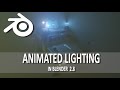 Create & Animate Vehicle Headlights Lights in Blender Eevee
