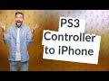 Can I Bluetooth my PS3 controller to my Iphone?