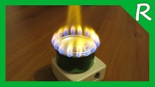 Спиртовая горелка из алюминиевых банок. [Часть 1] Alcohol stove