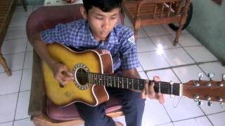 tutorial naik naik kepuncak gunung fingerstyle bob