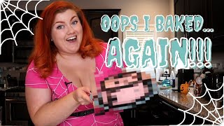 I BAKED...AGAIN! | Making Myself a Spooky Birthday Cake!