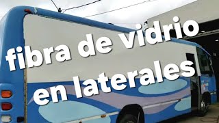 DE BUS A MOTORHOME #4 COLOCACIÓN DE FIBRA DE VIDRIO Ahora si empieza a tomar forma