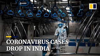 India, with the second most Covid-19 infections globally, sees a downward trend