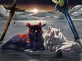 guardians okami and oki fanart wolf speedpaint