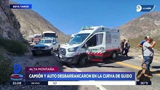 Paso a Chile: tras el accidente en la Curva de Guido se habilitó el tránsito