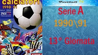 Serie A 1990\91 Highlights (13° Giornata)