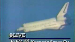 CBS News Coverage of The STS-51-A Landing