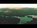 .aerial view of state of vermont.航拍美国人口最少州vermont 佛蒙特州 的原始森林与漫山遍野红叶