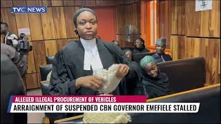 Arraignment Of Suspended CBN Governor Emefiele Stalled
